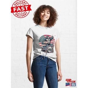 Rhythms Of The Wild Sound Freedom Gorilla On Drums Classic T-Shirt